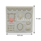 Frame Fondant Mould - Bakeyy.com - India - Frame Fondant Mould - Default Title