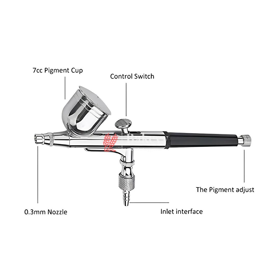 Professional Airbrush Kit for Cake Decorating and Art Projects - Bakeyy.com - India - Professional Airbrush Kit for Cake Decorating and Art Projects - Default Title