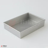 9x7x1" Rectangular Aluminium Cake Mould