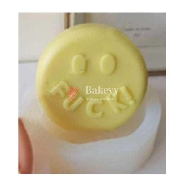 Fuck! Round Shape Silicon Candle Moulds - Bakeyy.com