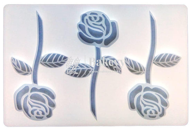 Garnishing Sheet Rose Flower - Bakeyy.com - India - Garnishing Sheet Rose Flower - Default Title