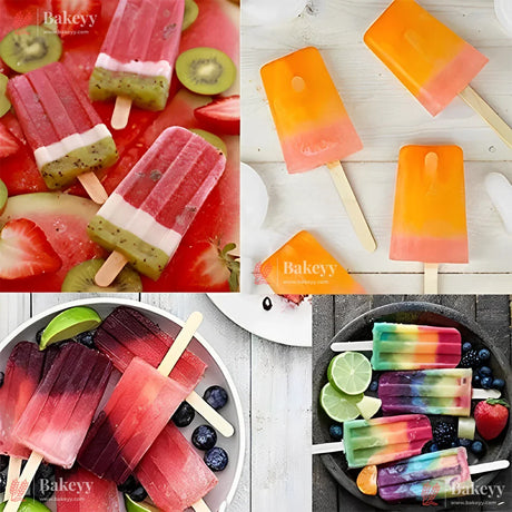 Cakesicle Sticks – 11cm x 0.8cm| Wooden Popsicle Sticks for Cake Pops, Ice Cream, Crafts | Thin, Food-Grade Wood, Smooth Finish – Perfect for DIY and Baking Projects| Pack of 50 - Bakeyy.com - India - Cakesicle Sticks – 11cm x 0.8cm| Wooden Popsicle Sticks for Cake Pops, Ice Cream, Crafts | Thin, Food-Grade Wood, Smooth Finish – Perfect for DIY and Baking Projects| Pack of 50 - Default Title