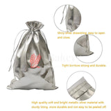 8x12 Inch Elegant Silver Metallic Drawstring Gift Bags – Stylish and Versatile Packaging | Silver Drawstring Organza Jewelry Pouches Wedding Party Christmas Favor Gift Candy Chocolate Bags |Pack Of 50| - Bakeyy.com - India - 8x12 Inch Elegant Silver Metallic Drawstring Gift Bags – Stylish and Versatile Packaging | Silver Drawstring Organza Jewelry Pouches Wedding Party Christmas Favor Gift Candy Chocolate Bags |Pack Of 50| - Default Title