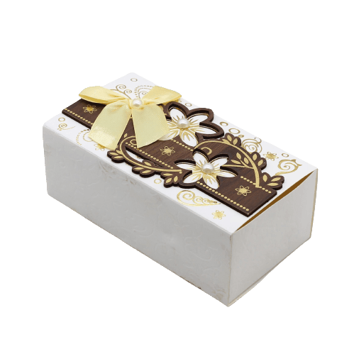 Gift Box | Pack Of 10 | Chocolate Packing Box | Return Gift Box | Gold & White Colour - Bakeyy.com - India - Gift Box | Pack Of 10 | Chocolate Packing Box | Return Gift Box | Gold & White Colour - Default Title