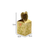 Gift Box | Pack Of 10 | Chocolate Packing Box | Return Gift Box | Gold Colour