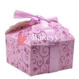 Gift Box | Pack Of 10 | Chocolate Packing Box | Return Gift Box | Lavender Colour | Big