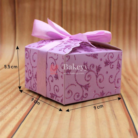 Gift Box | Pack Of 10 | Chocolate Packing Box | Return Gift Box | Lavender Colour | Medium - Bakeyy.com - India - Gift Box | Pack Of 10 | Chocolate Packing Box | Return Gift Box | Lavender Colour | Medium - Default Title