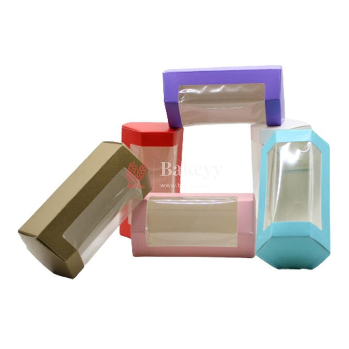 Gift Box | Pack Of 10 | Chocolate Packing Box | Return Gift Box | Multi Colour - Bakeyy.com