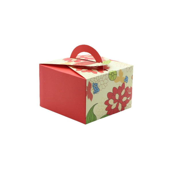 Gift Box | Pack Of 10 | Chocolate Packing Box | Return Gift Box | Red Colour Big - Bakeyy.com