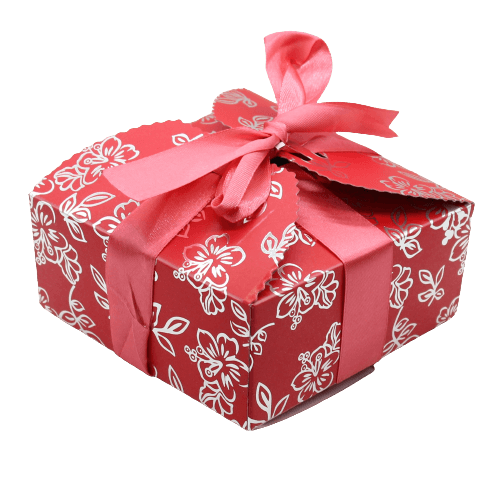 Gift Box | Pack Of 10 | Chocolate Packing Box | Return Gift Box | Red Colour | Big - Bakeyy.com