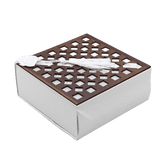 Gift Box | Pack Of 10 | Chocolate Packing Box | Return Gift Box | Silver & WhiteColour | - Bakeyy.com - India - Gift Box | Pack Of 10 | Chocolate Packing Box | Return Gift Box | Silver & WhiteColour | - Default Title