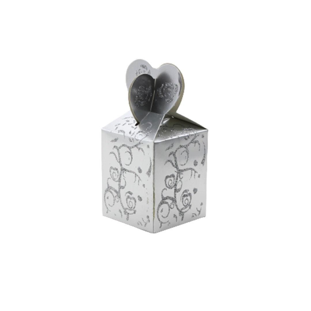 Gift Box | Pack Of 10 | Chocolate Packing Box | Return Gift Box | Silver Colour - Bakeyy.com - India - Gift Box | Pack Of 10 | Chocolate Packing Box | Return Gift Box | Silver Colour - Default Title