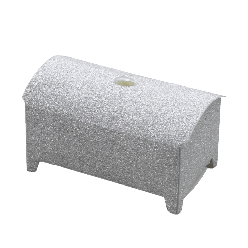 Gift Box | Pack Of 10 | Chocolate Packing Box | Return Gift Box | Silver Colour Small - Bakeyy.com - India - Gift Box | Pack Of 10 | Chocolate Packing Box | Return Gift Box | Silver Colour Small - Default Title