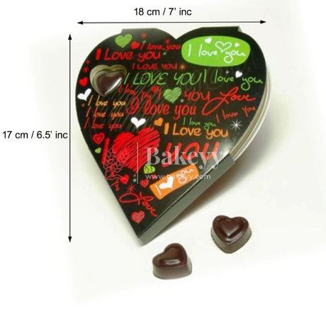 Gifts Valentines Gift Valentines Day Chocolates for Girlfriend/Boyfriend/Husband and Wife Sugarfree Chocolate Heart Sugarfree Chocolate Box | Pack Of 5 - Bakeyy.com - India - Gifts Valentines Gift Valentines Day Chocolates for Girlfriend/Boyfriend/Husband and Wife Sugarfree Chocolate Heart Sugarfree Chocolate Box | Pack Of 5 - Default Title