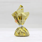 Glitter Matt Chocolate Wrappers | Gold Colour with Gold Flower Design works - Bakeyy.com - India - Glitter Matt Chocolate Wrappers | Gold Colour with Gold Flower Design works - Default Title