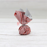 Glitter Matt Chocolate Wrappers | Red Colour with Red Design works - Bakeyy.com - India - Glitter Matt Chocolate Wrappers | Red Colour with Red Design works - Default Title