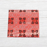 Glitter Matt Chocolate Wrappers | Red Colour with Red Flower Design works - Bakeyy.com - India - Glitter Matt Chocolate Wrappers | Red Colour with Red Flower Design works - Default Title