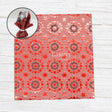 Glitter Matt Chocolate Wrappers | Red Colour with Round Design works - Bakeyy.com - India - Glitter Matt Chocolate Wrappers | Red Colour with Round Design works - Default Title