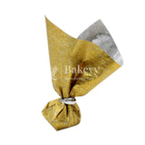 Glitter Matte Chocolate Wrappers | Gold Colour - Bakeyy.com - India - Glitter Matte Chocolate Wrappers | Gold Colour - Default Title