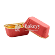 Gold Bake and Serve Rectangle Mould 100 g | Paper Baking Mould | Plum Cake Bar Mould | Pack of 50 - Bakeyy.com - India - Gold Bake and Serve Rectangle Mould 100 g | Paper Baking Mould | Plum Cake Bar Mould | Pack of 50 - Default Title