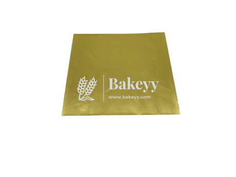 Gold Chocolate Wrapper |12x11.5cm Size | Matte Finish | - Bakeyy.com - India - Gold Chocolate Wrapper |12x11.5cm Size | Matte Finish | - Default Title