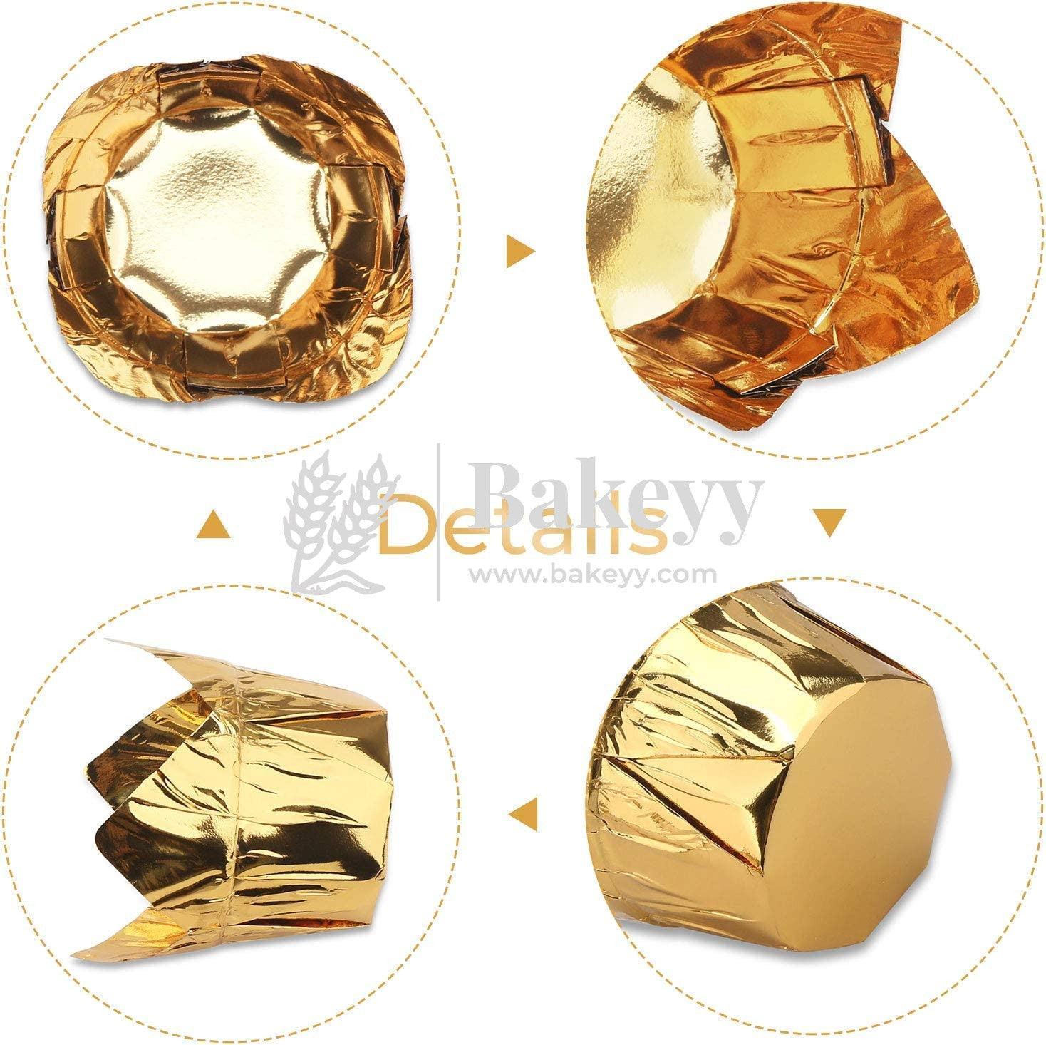 gold-tulip-cup-or-pack-of-50-or-muffin-cup-or-cupcake-liners-bakeyy-com-3 - Bakeyy.com