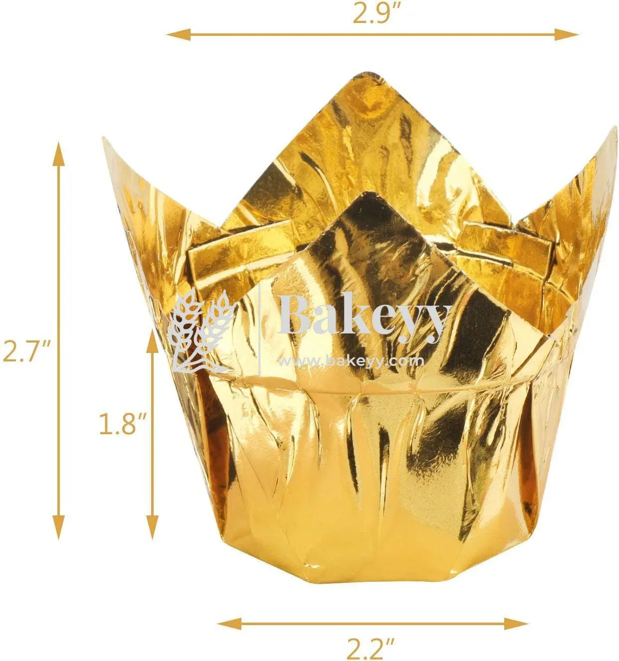 gold-tulip-cup-or-pack-of-50-or-muffin-cup-or-cupcake-liners-bakeyy-com-4 - Bakeyy.com