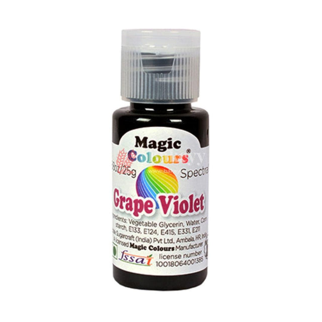 Grape Violet | Magic Colours | Icing Gel Colour | 25g - Bakeyy.com - India - Grape Violet | Magic Colours | Icing Gel Colour | 25g - Default Title