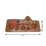 Grenade Shape Chocolate Bar Mould - Bakeyy.com - India - Grenade Shape Chocolate Bar Mould - Default Title