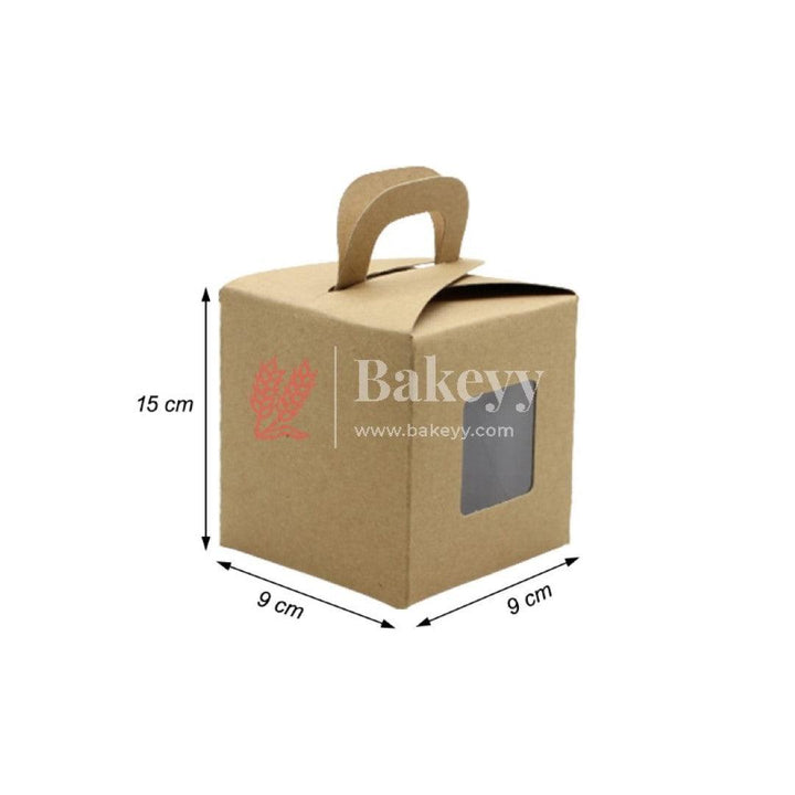 Hand Kraft Cake Box, DIY Gift Box, Cookie Boxes, Biscuit Boxes | Pack of 10 - Bakeyy.com