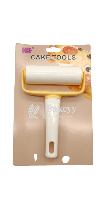 Hand Push Rolling Pin Fondant Cookie Pastry Dough Flat Blade - Bakeyy.com - India - Hand Push Rolling Pin Fondant Cookie Pastry Dough Flat Blade - Default Title
