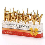 Happy Birthday Candles Cake | 13 pcs | For Birthday, Baby Shower, Wedding Party &amp; Cake Decoration - Bakeyy.com - India - Happy Birthday Candles Cake | 13 pcs | For Birthday, Baby Shower, Wedding Party &amp; Cake Decoration - Default Title