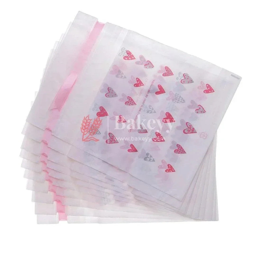 hearts-plastic-stand-up-treat-favor-bags-gift-wrapper-bags-for-candy-cookie-chocolate-or-pack-of-25-bakeyy-com-5 - Bakeyy.com