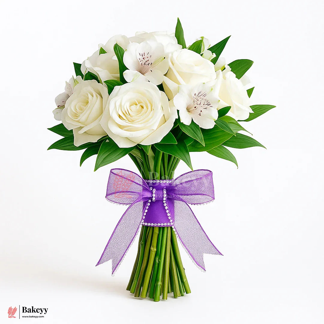 11651 |  9mtr Purple Net Ribbon with Double Pearl Edging – Decorative Roll for Bouquets, Gift Wrapping & Crafts