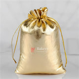 5x7 Inch Gold Drawstring Organza Jewelry Pouches Wedding Party Christmas Favor Gift Candy Chocolate Bags| Premium Gold Metallic Drawstring Gift Bags – Versatile and Stylish Packaging |Pack of 50| - Bakeyy.com - India - 5x7 Inch Gold Drawstring Organza Jewelry Pouches Wedding Party Christmas Favor Gift Candy Chocolate Bags| Premium Gold Metallic Drawstring Gift Bags – Versatile and Stylish Packaging |Pack of 50| - Default Title