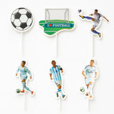 Hobbies & Lifestyle Cake Toppers | Fun Hobby-Themed Decor Picks | Assorted Adult Theme Pack | Pack of 6