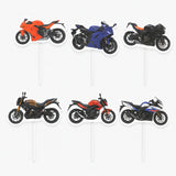 Hobbies & Lifestyle Cake Toppers | Fun Hobby-Themed Decor Picks | Assorted Adult Theme Pack | Pack of 6