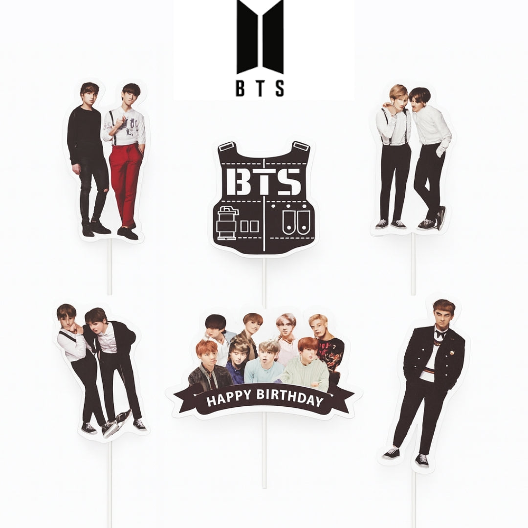 Hobbies & Lifestyle Cake Toppers | Fun Hobby-Themed Decor Picks | Assorted Adult Theme Pack | Pack of 6