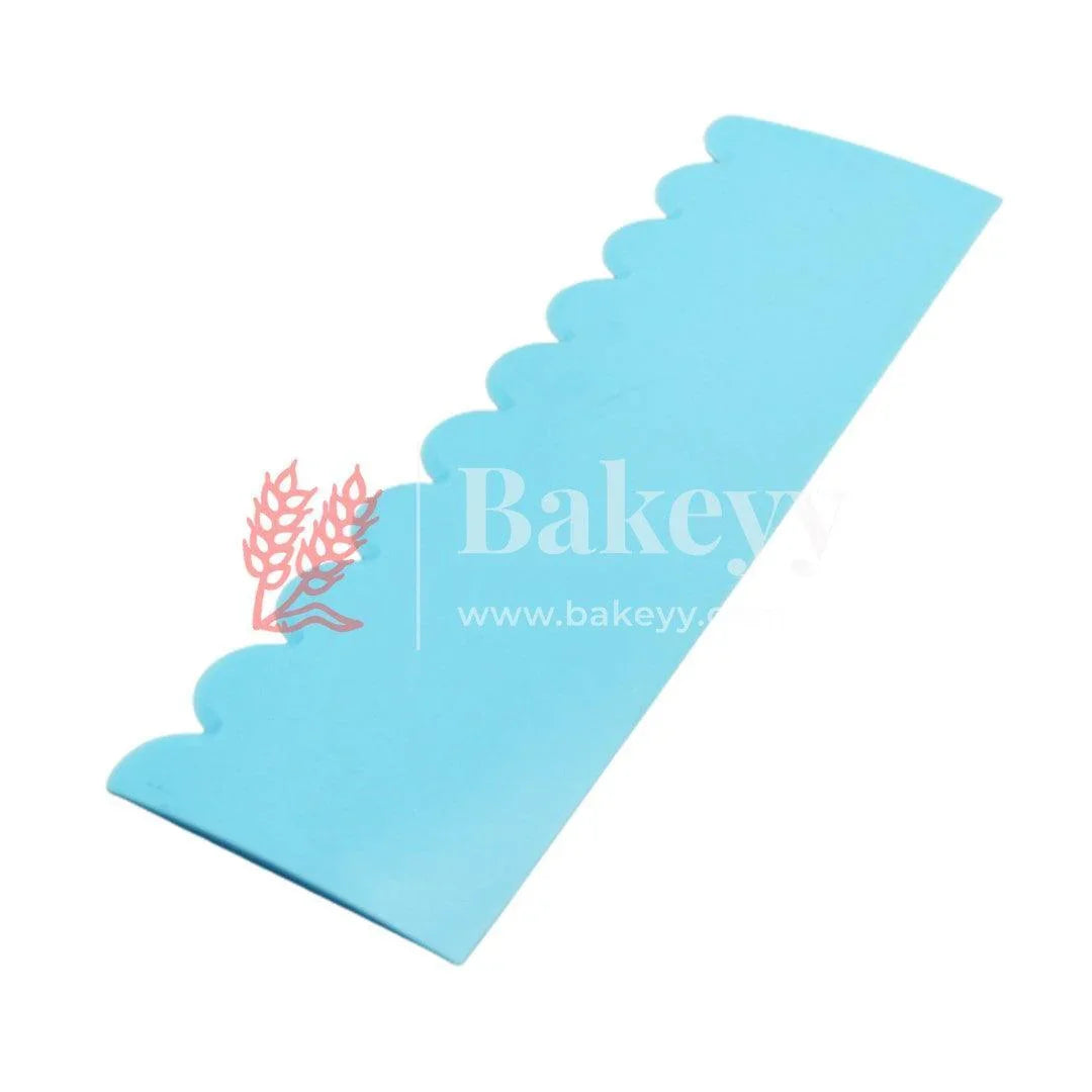 Plastic Scraper Cake Cutter, Chopper, Smoother Icing - Bakeyy.com - India - Plastic Scraper Cake Cutter, Chopper, Smoother Icing - Default Title