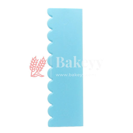 Plastic Scraper Cake Cutter, Chopper, Smoother Icing - Bakeyy.com - India - Plastic Scraper Cake Cutter, Chopper, Smoother Icing - Default Title