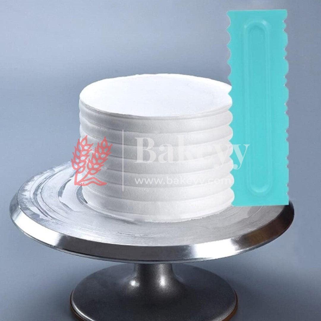 Plastic Scraper Cake Cutter, Chopper, Smoother Icing - Bakeyy.com - India - Plastic Scraper Cake Cutter, Chopper, Smoother Icing - Default Title