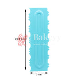 Plastic Scraper Cake Cutter, Chopper, Smoother Icing - Bakeyy.com - India - Plastic Scraper Cake Cutter, Chopper, Smoother Icing - Default Title