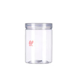 Transparent Storage Jar with Lid | Cookie Jar | Pack of 10 | Airtight and Reusable | Multi Purpose Jar | - Bakeyy.com - India - Transparent Storage Jar with Lid | Cookie Jar | Pack of 10 | Airtight and Reusable | Multi Purpose Jar | - 500ml x11x8