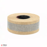 311 |9mtr Natural Jute Ribbon with Silver | jute Material | Gift Wrapping & Crafts