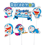 Kids Movies & Shows Cake Toppers | Birthday Party Decor | Birthday Cake Decor | Pack of 6