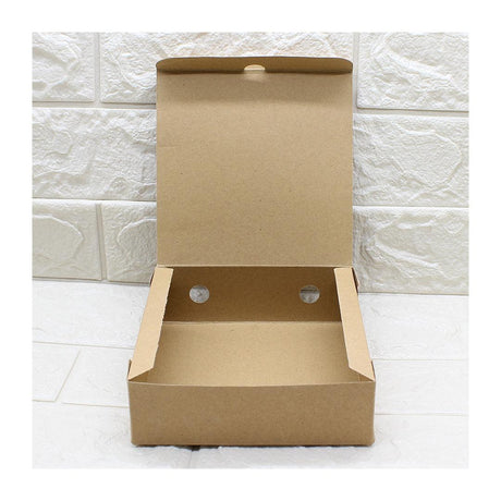 Kraft Sandwich Box Disposable Containers Made of food grade paper | Pack of 25 - Bakeyy.com - India - Kraft Sandwich Box Disposable Containers Made of food grade paper | Pack of 25 - Default Title