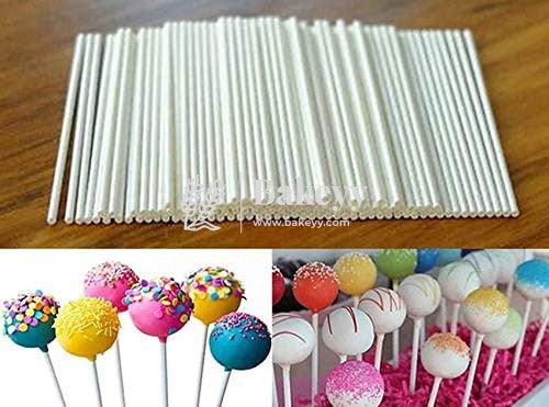 Lollipop Sticks for Cakesicle Popsicle and Candy | 12 Inch - Bakeyy.com