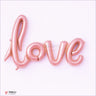 Love" Foil Balloon – Gold, Red, Pink & Champagne | Romantic Party Decor | 1Pack - Bakeyy.com - India - Love" Foil Balloon – Gold, Red, Pink & Champagne | Romantic Party Decor | 1Pack - Champagne