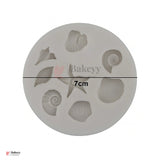 553 | Ocean Silicone Fondant Mould | 7cm