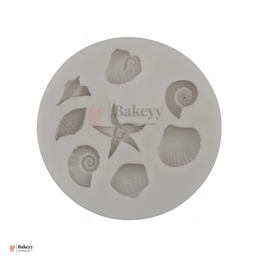 553 | Ocean Silicone Fondant Mould | 7cm